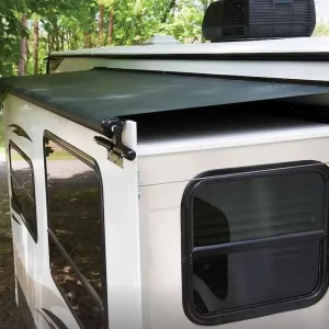 Auvent coulissant Solera 163" (4,1 m) pour VR – Automatique, vinyle noir V000168110 Lippert Components