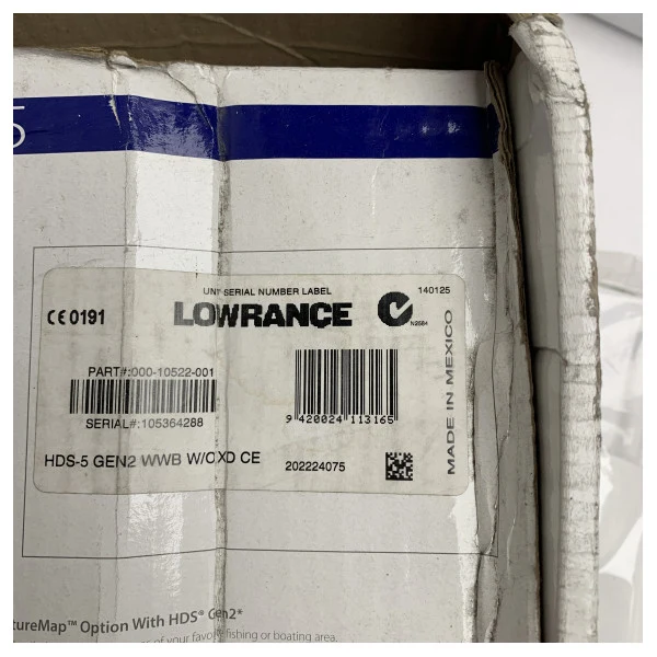 Lowrance HDS5 GEN2 5 pouces chartplotter multifonction | sondeur - 000-10522-001