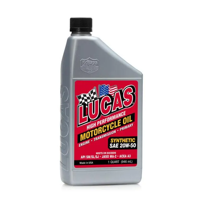 Lucas Oil Motor Oil Synthetic 20W-50 946ml