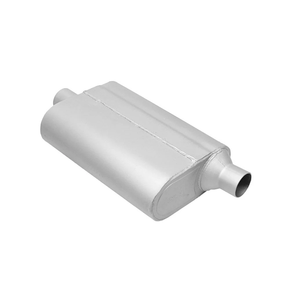 Exhaust Muffler RUMBLE 13X4.25X9.5 2.5/2.5 O/C Magnaflow