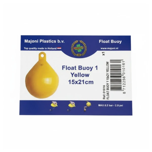 Marqueur / Bouée d'ancrage - 15 cm - Jaune - 79.142.215
