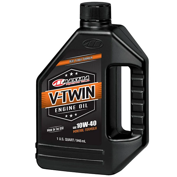 V-TWIN MINÉRALE 10W40 32 OZ CHAQUE DE 12 (30-05901-1) MAXIMA RACING OILS