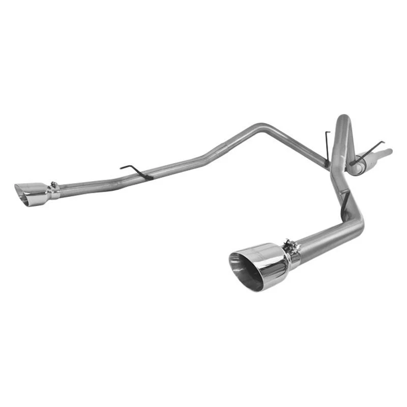 AlumSt 2.5" CatBackDual Split Rr 1500 Classic 19-21 MBRP