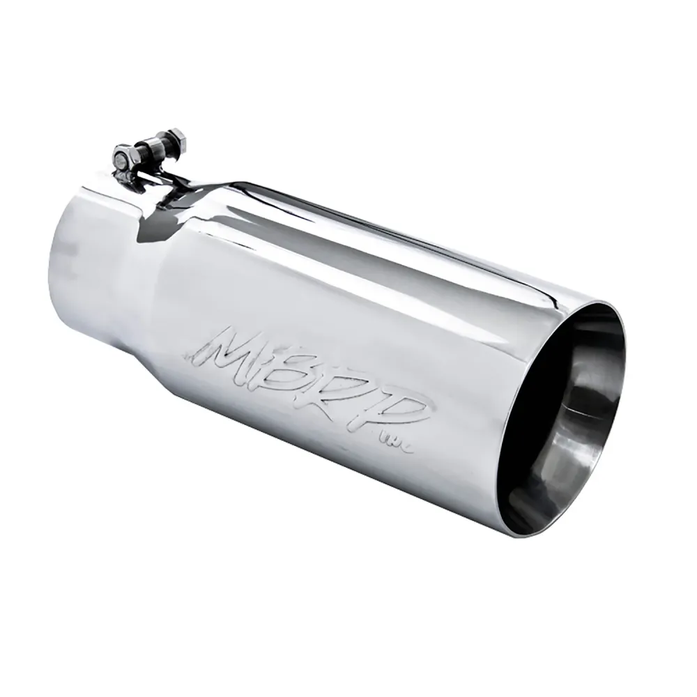 T304 SS Tip 5"OD Dual Wall Straight 4" 12"Length MBRP