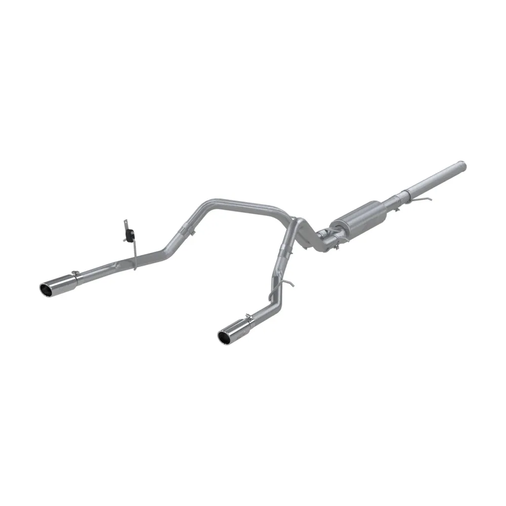 T409 SS 3"CatBackDualSplitRr 1500 Silv/Sierra4.3L,5.3L 14-18 MBRP