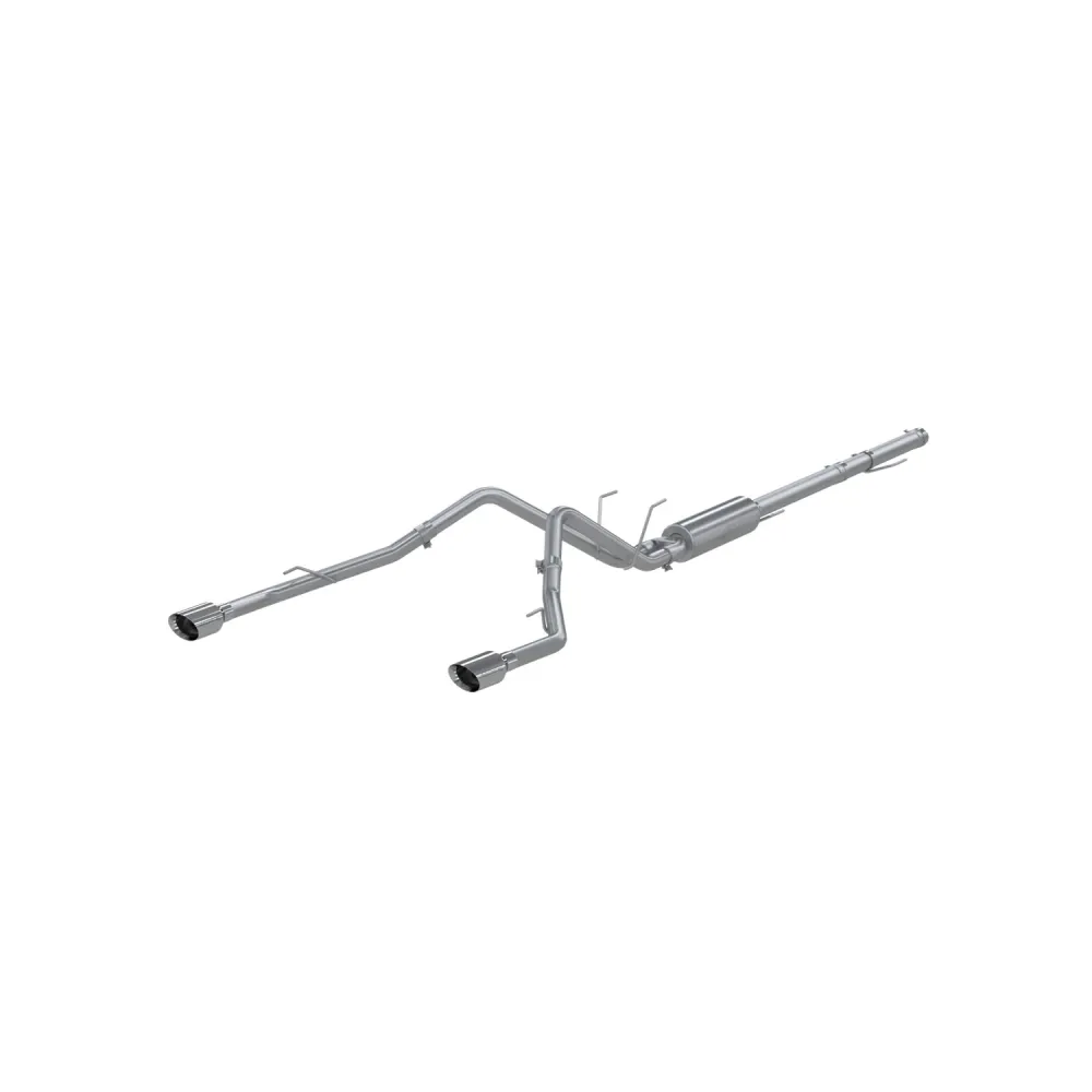 T409 SS 2.5" CatBackDual Split Rr 1500 Classic 19-21 MBRP