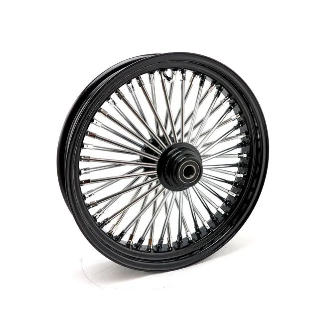 MCS Radial 48 Fat Spoke Front Wheel 3.50 x 18" SF Black