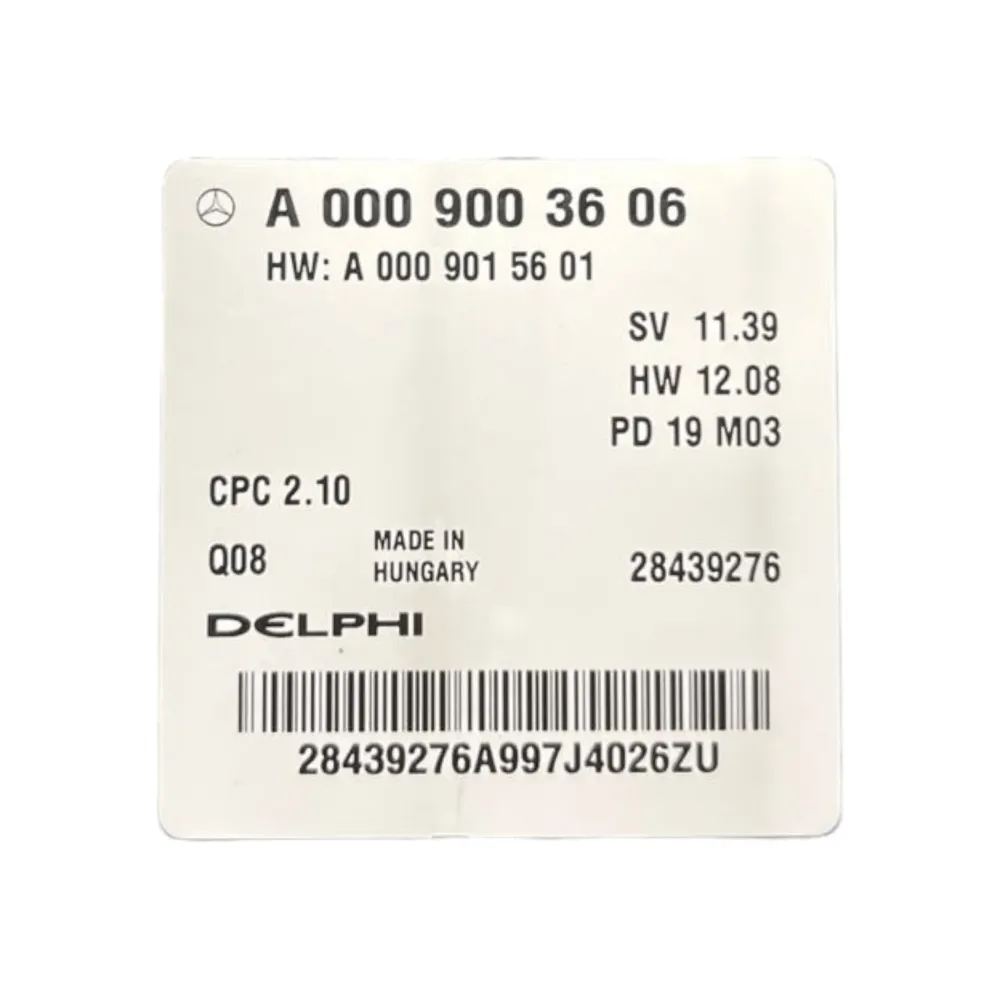 Mercedes Benz CLA Unité de commande de transmission automatique (X117) COD.A0009003606 2.2 Diesel (2013> 2019)