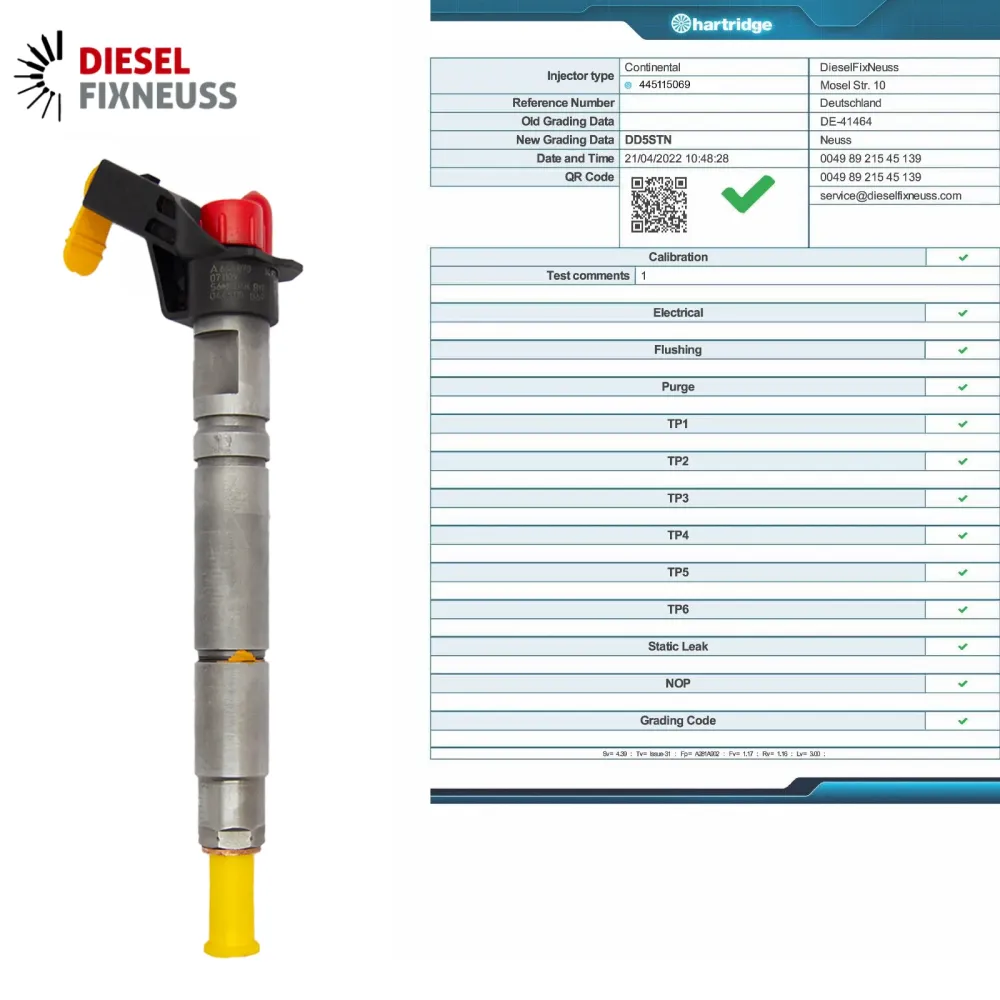 MERCEDES SPRINTER VITO 2006-2010 2.2 CDi 0445115069 INJECTEUR