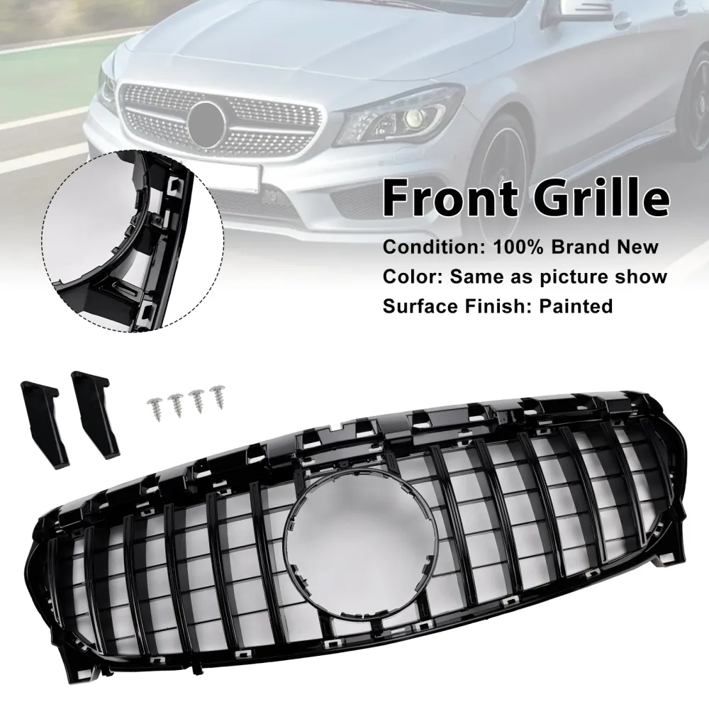 Mercedes-Benz Classe CLA (2013-2019) W117 Calandre de pare-chocs avant style CLA250 GT