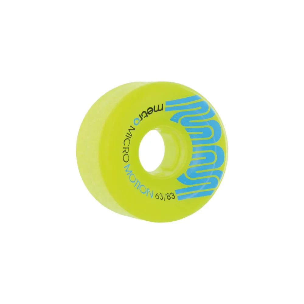 Roues Metro - MICROMOTION 63mm - Vert