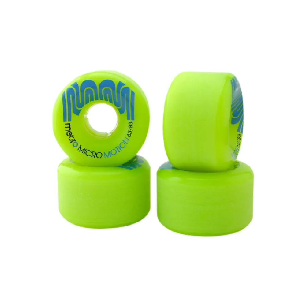 Roues Metro - MICROMOTION 63mm - Vert