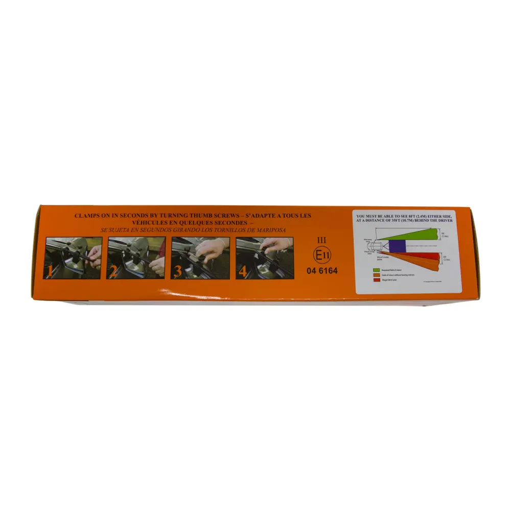 PAQUET DOUBLE DE MIRROIR FALCON SUPER STEADY Milenco