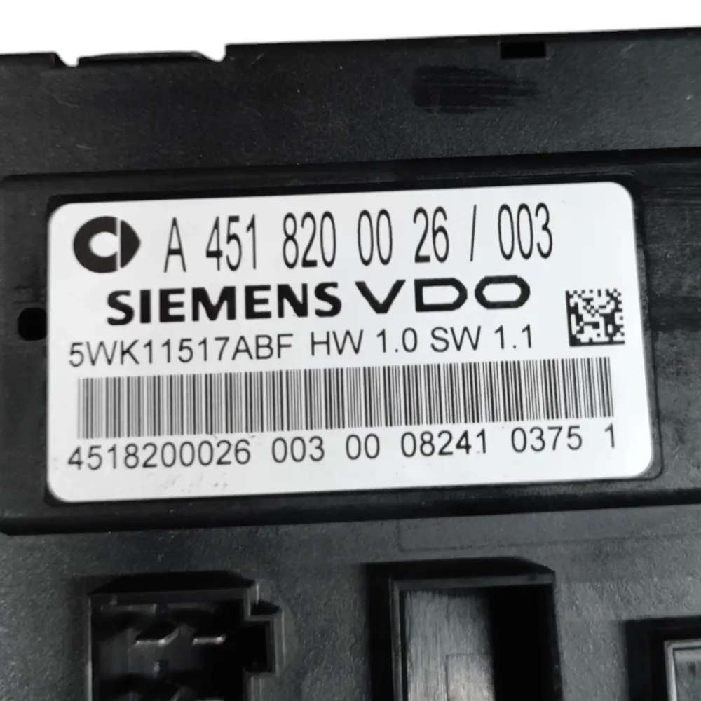 MOD SMARTWO SMART CRANTSIFE: A4518200026 (2007-2015)