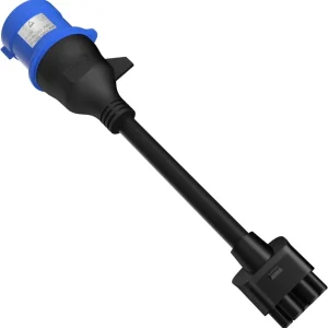 ModelS/3/X/Y 3-Pin CEE àTeslaAdaptateur-32A EV Chargeur Câble d'Extension pourTesla