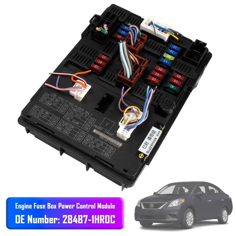 Module de commande de puissance de boîte à fusibles de moteur 284B7-1HR0C pour Nissan Versa 1.6L 13-19