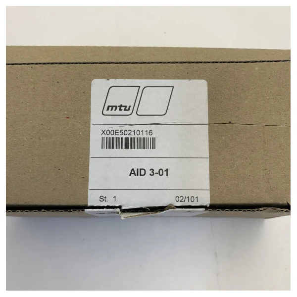 Module d'entrée numérique MTU pour signaux moteurs analogiques - X00E50210116