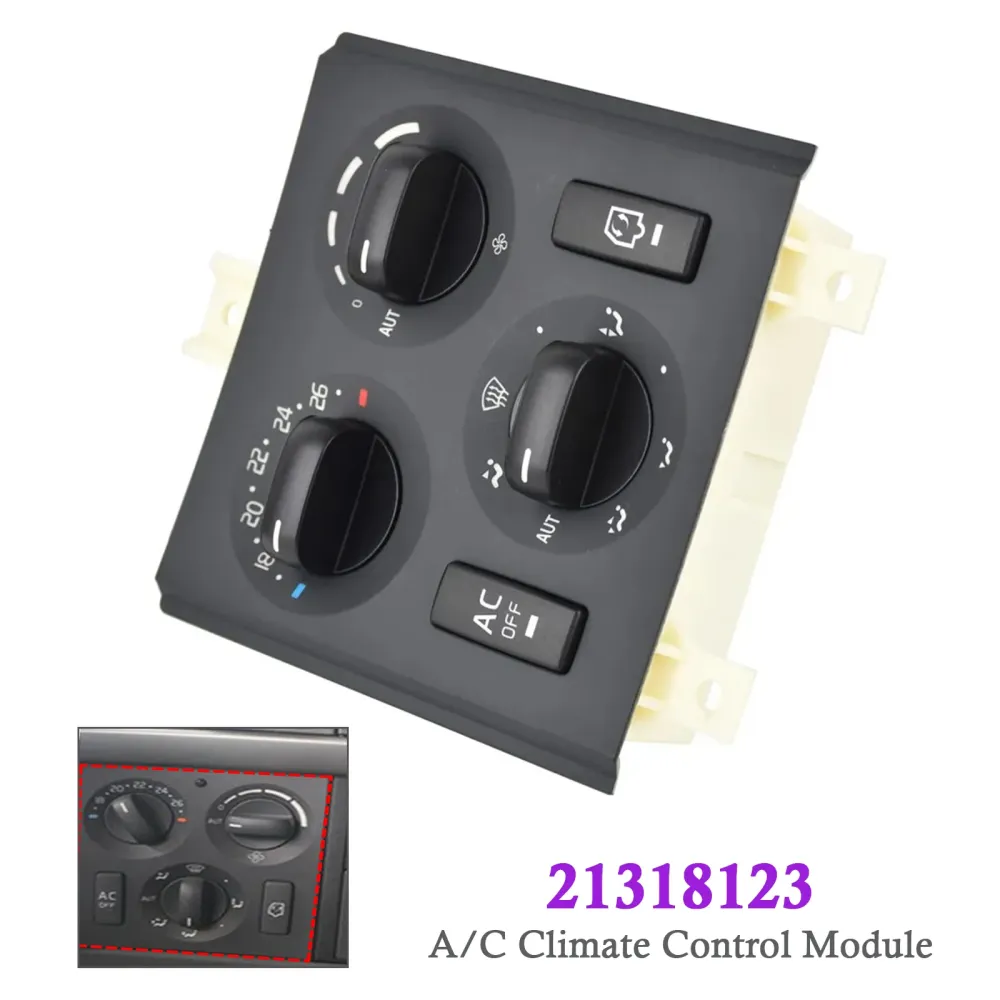 Module d'unité de commande climatique pour camion Volvo VNL /C 2003 – 2024, 24V 21318123