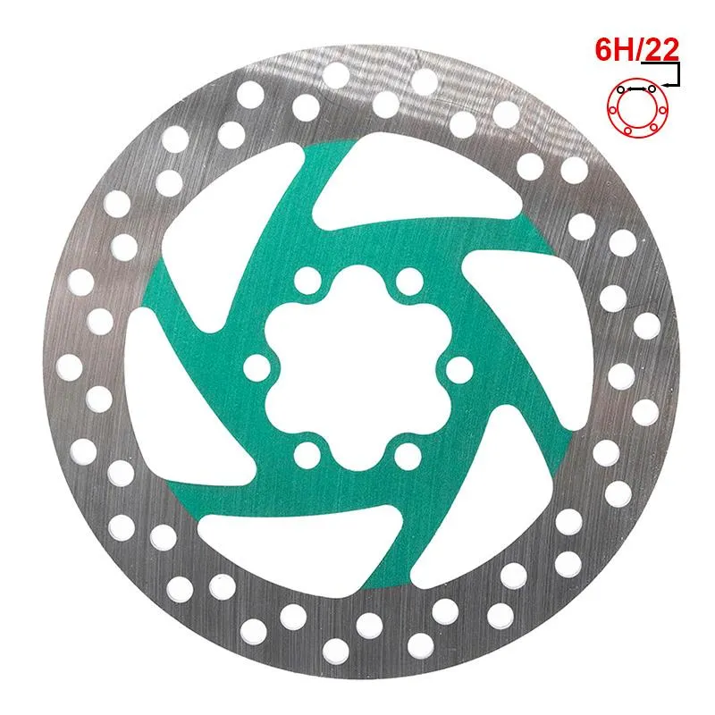 Disque de frein 120mm 5H argent V40 [Navee-Xiaomi] MONORIM© SPAIN