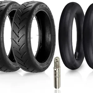 Pack de pont de 8,5 pouces et chambre à air de 8,5 pouces, roues de pneus compatibles avec le scooter électrique Xiaomi M3...