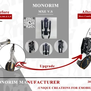 SUSPENSION PNEUMATIQUE MONORIM POUR MAX G30 MONORIM© SPAIN