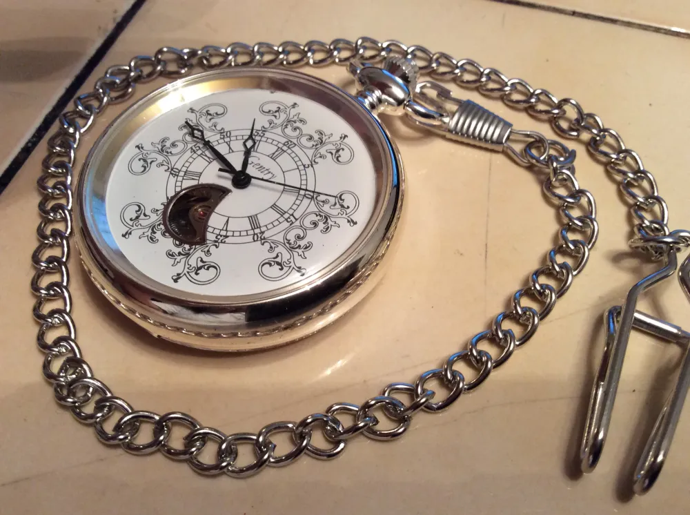 Montre poche homme mécanique marque gentry neuve