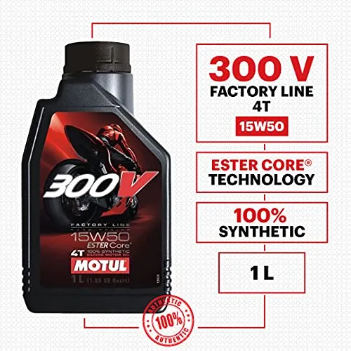 300V 15W50 FACTORY LINE (1L) MOTUL OILS