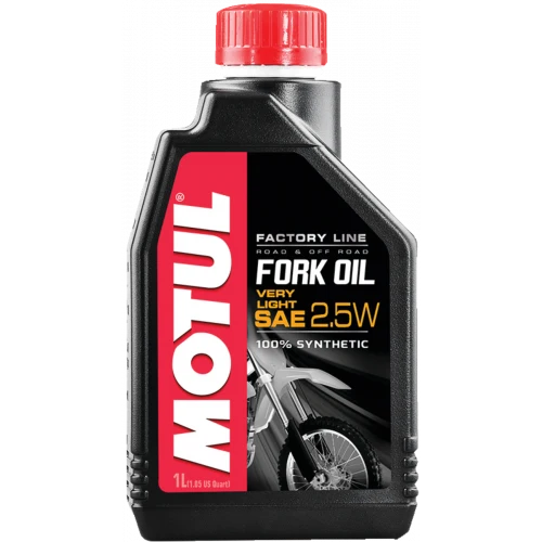 FORK OIL FAC-LINE 2.5W V.LIGHT 100%SYN MOTUL OILS