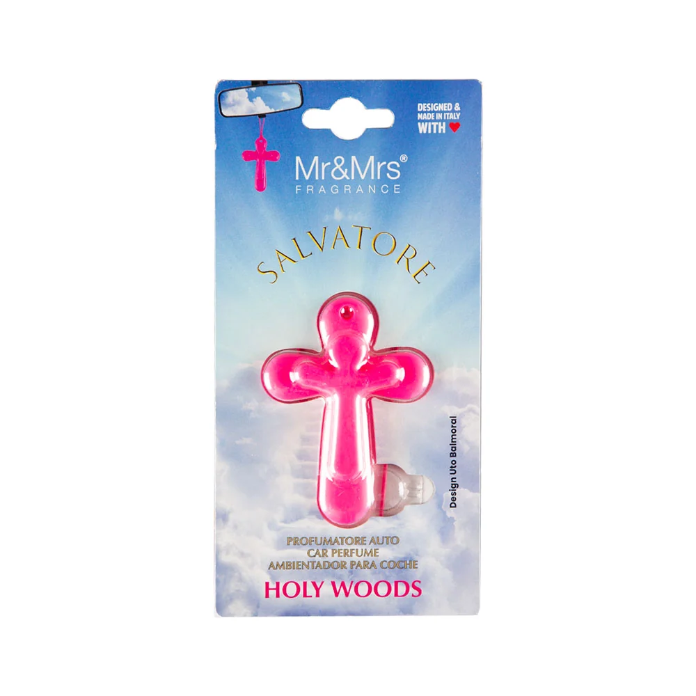 Mrs - Désodorisant Salvatore - Forme De Croix - Plusieurs Senteurs MR & MRS