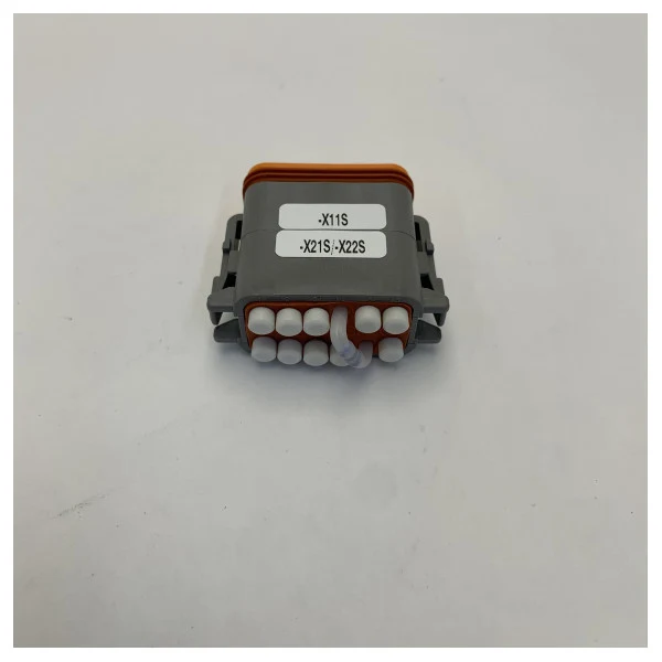 4x MTU X00E50208379 Connecteur mâle original avec résistance thermique