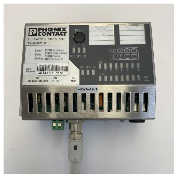 MTU X00E50210680 Signal Network Switch pour Câbles en Cuivre