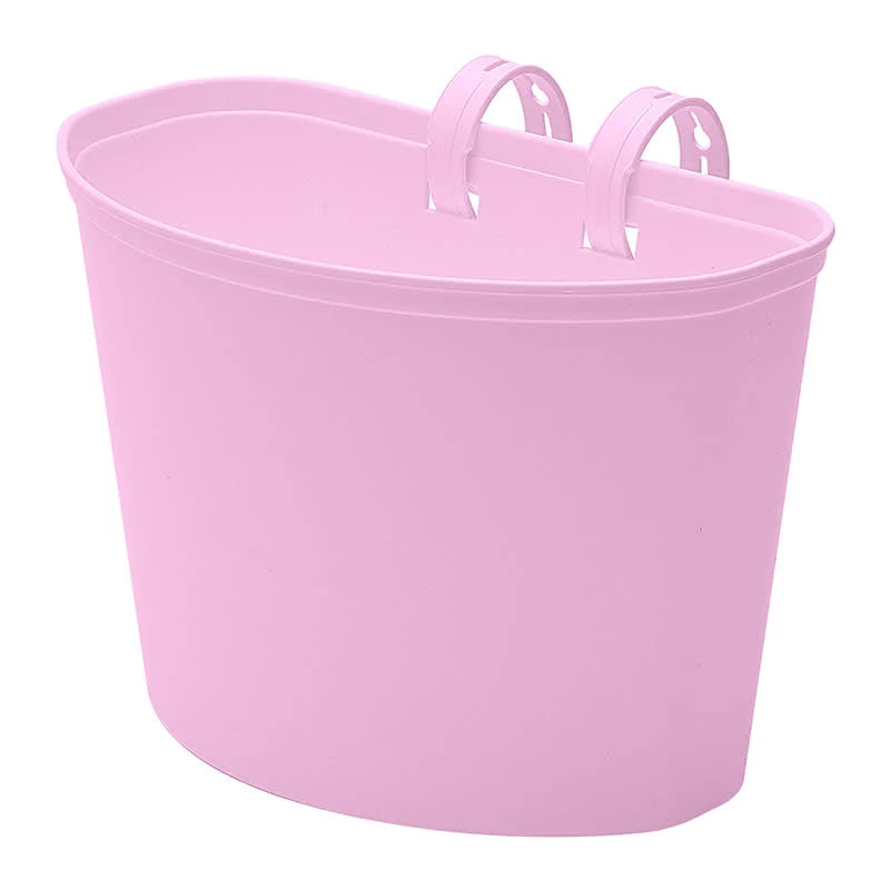 Panier Vélo Junior 20x11x14cm en Plastique Rose MVTEK