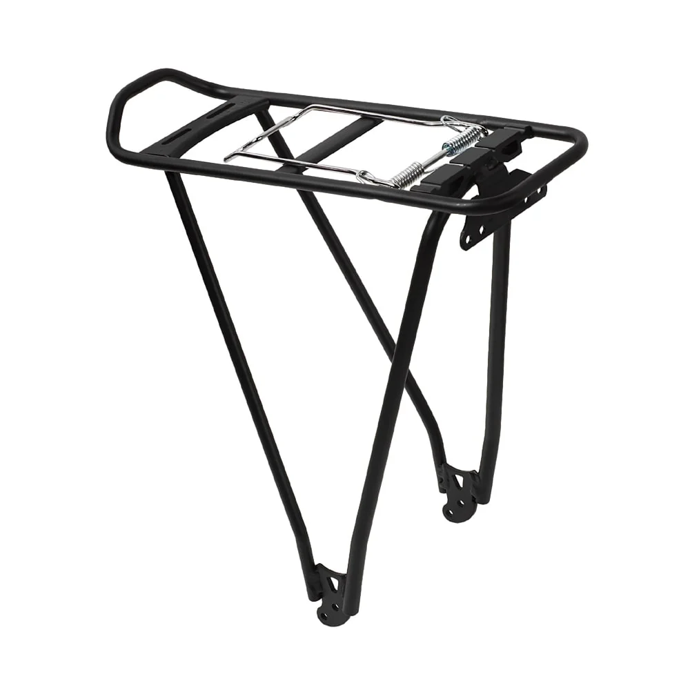 Porte-bagages arrière LUX2 26/28" en aluminium noir MVTEK