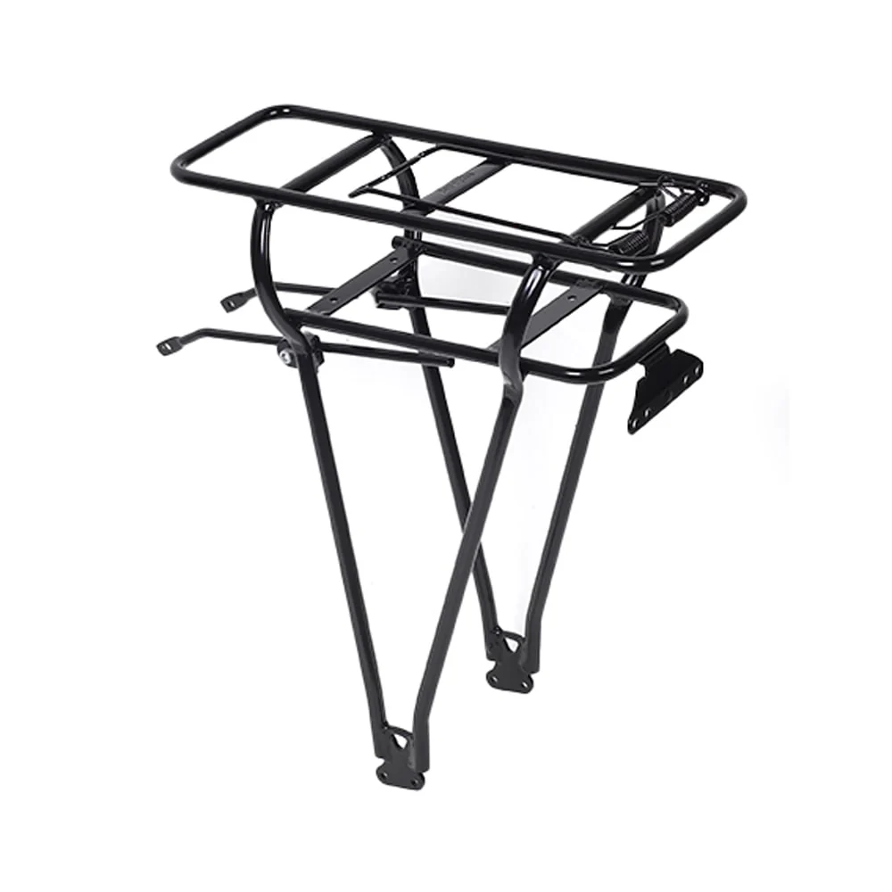 Porte-bagages avec porte-batterie ANSMANN 26" en aluminium noir MVTEK
