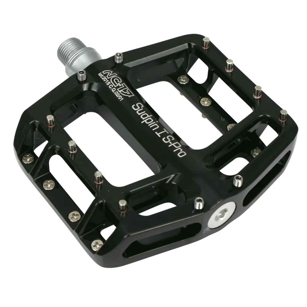 NC-17 pédale plateforme Sudpin I S-Pro, alu, roulement de précision noir
