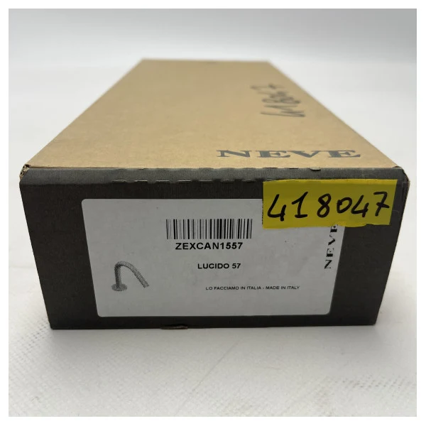 Neve Volante ZEXCAN1557 en acier inoxydable pour le montage de germes sur le pont 15 cm