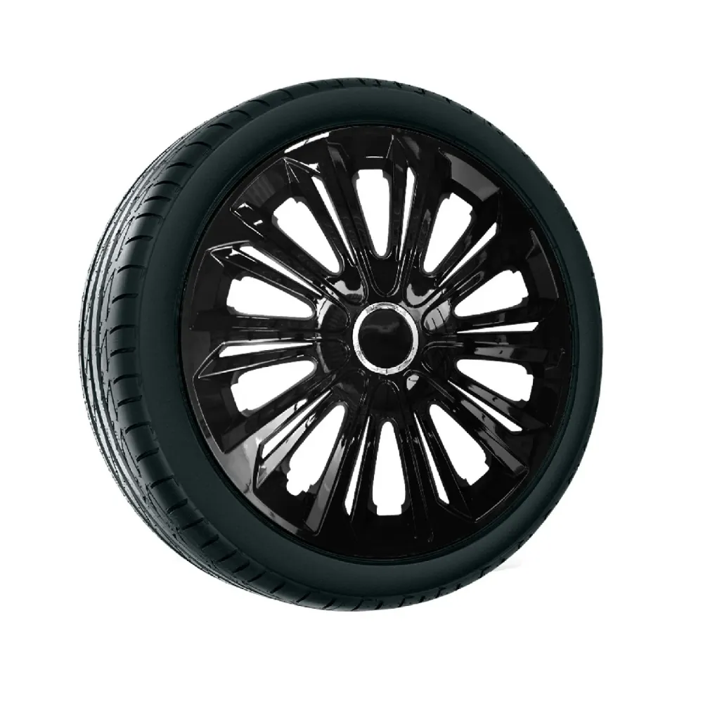 Enjoliveurs de roues 16" Extra Fort NRM, ABS, argent, 4 pcs