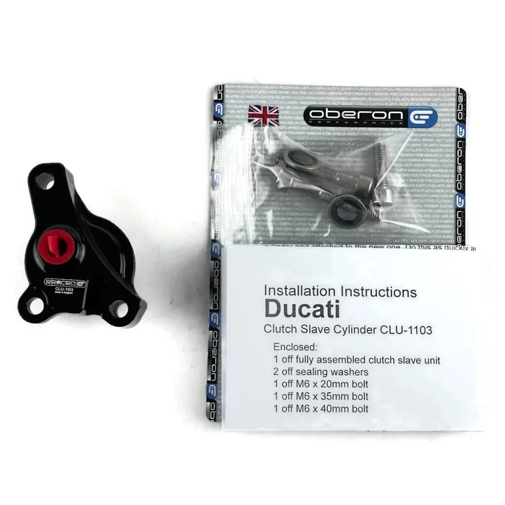 Oberon Récepteur d'Embrayage Ducati Panigale, Diavel & Streetfighter V4 2018+ Noir CLU1103