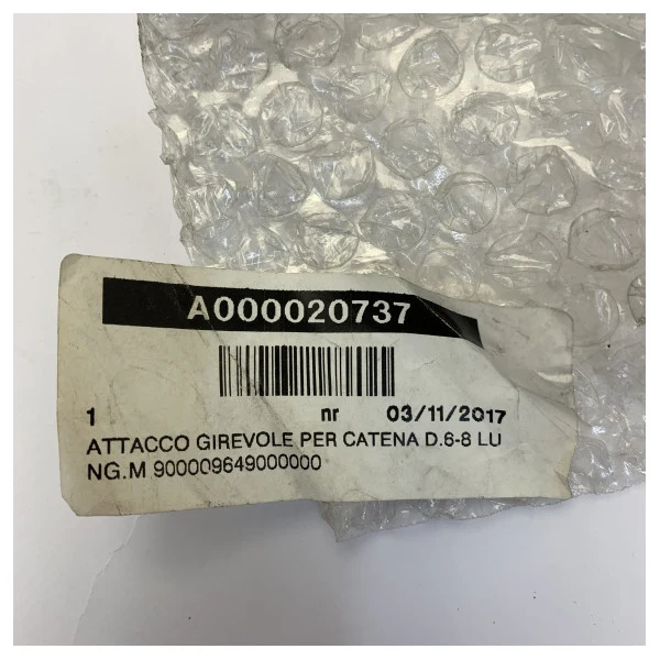 Osculati Ancre Pivot en Acier Inoxydable 6-8mm