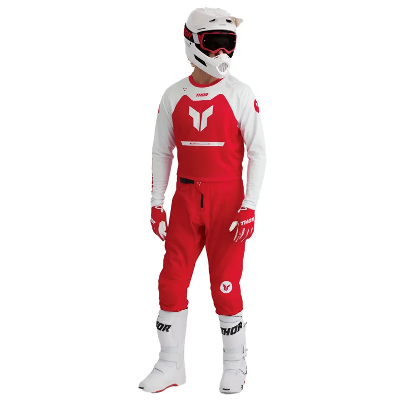 Tenue enfant THOR RIDEMODE Menace rouge 2026 oxmoto
