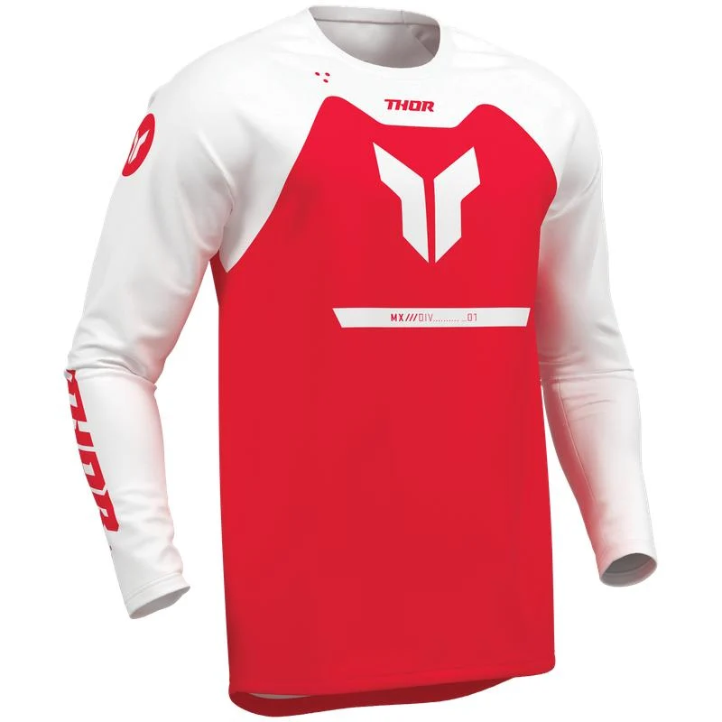 Tenue enfant THOR RIDEMODE Menace rouge 2026 oxmoto