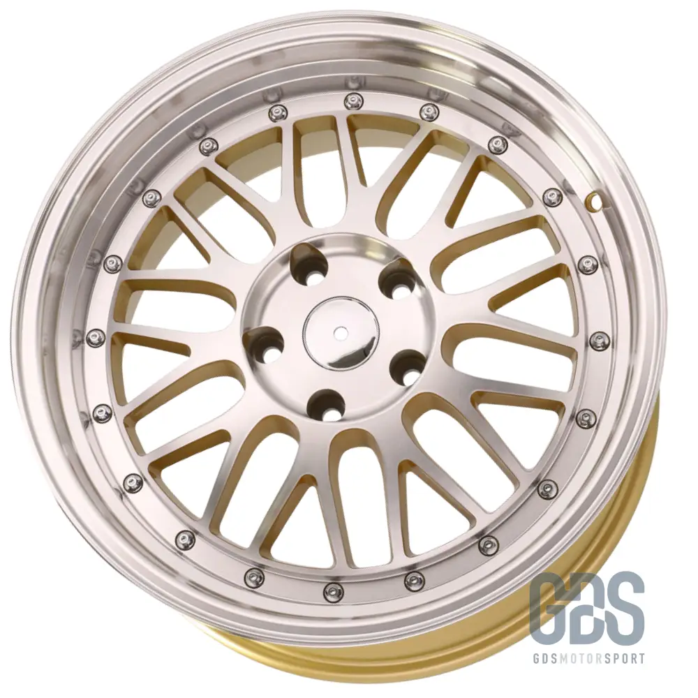 Pack 4 jantes style BBS LM Doré BMW R18" X 8" ET35