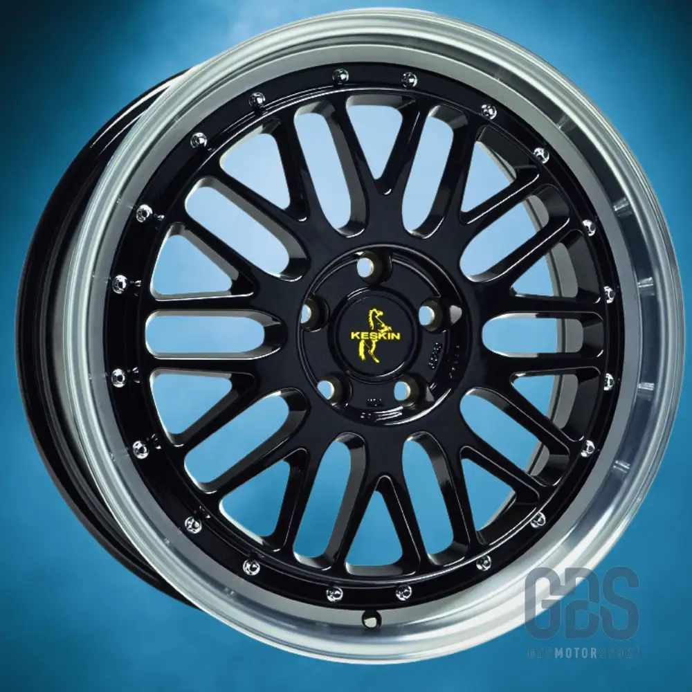 Pack 4 jantes style BBS LM KESKIN Noir BMW R18" X 8" ET35