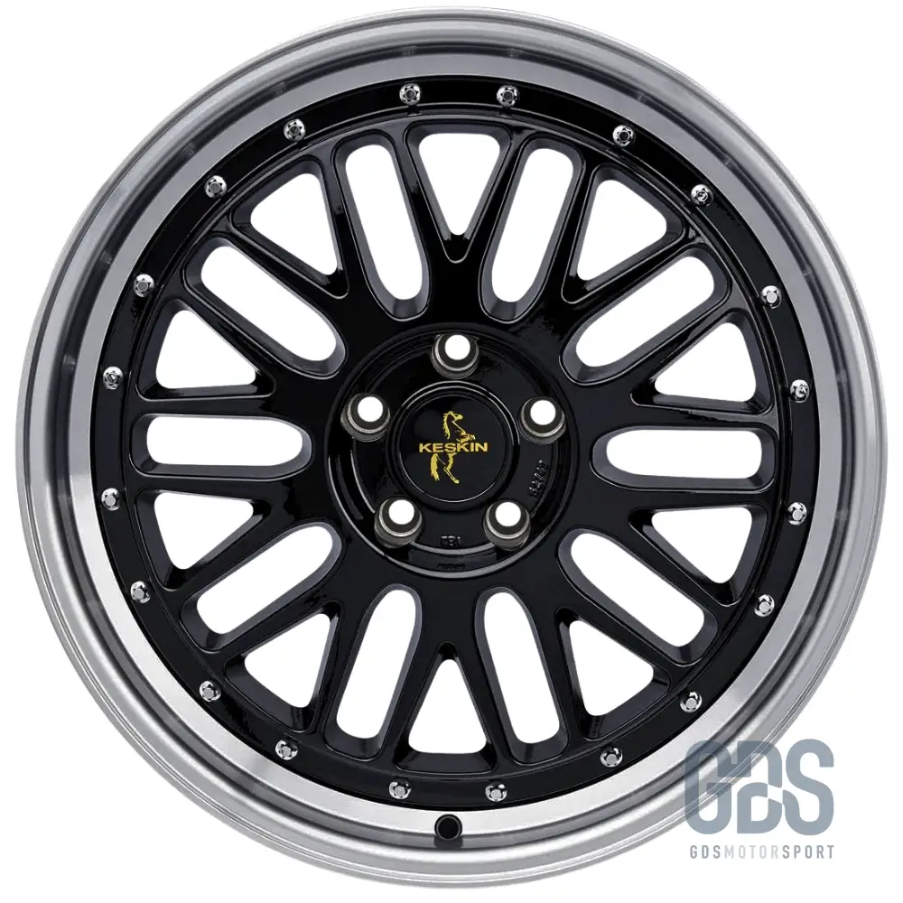 Pack 4 jantes style BBS LM KESKIN Noir BMW R20" X 8.5" ET35
