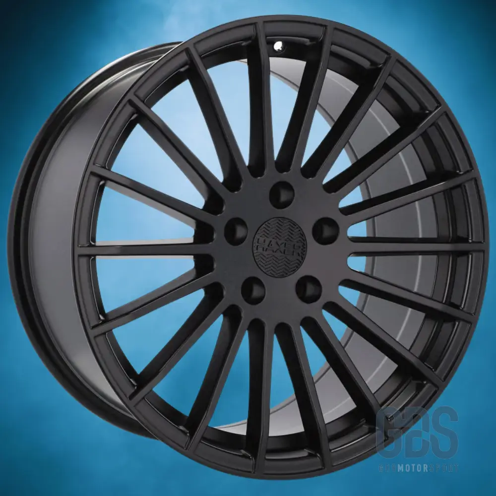 Pack 4 jantes Style Hamann Haxer HX010 Noir mate BMW R22" X 9" ET30 X 10,5" ET40