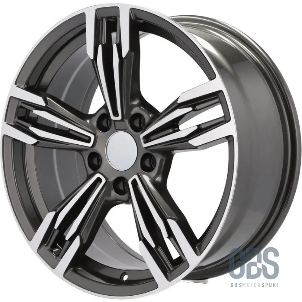 Pack 4 jantes Type 433M Gris poli BMW R17" X 8" ET34
