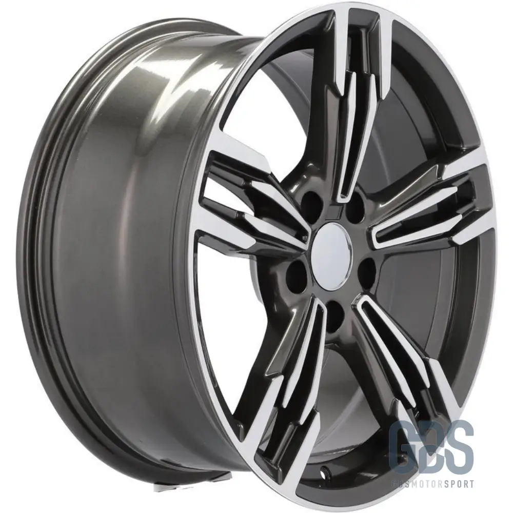 Pack 4 jantes Type 433M Gris poli BMW R17" X 8" ET34