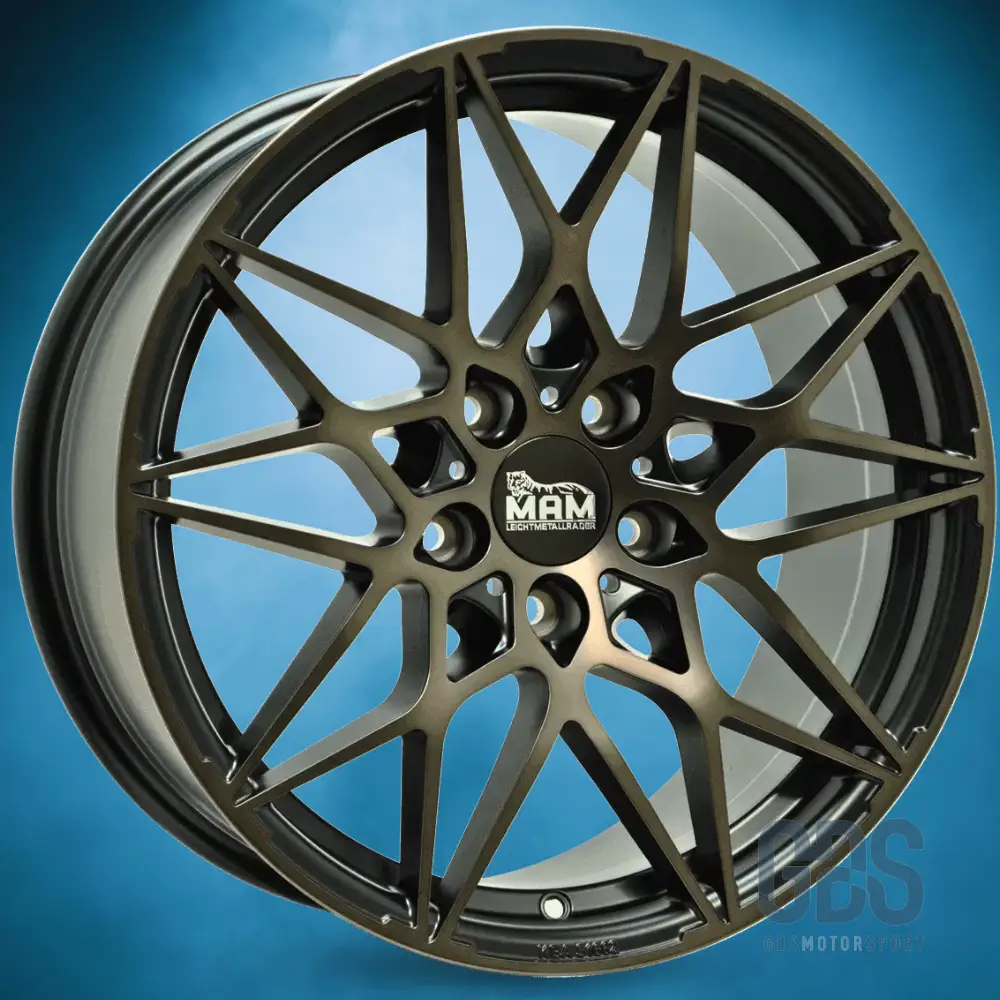 Pack 4 jantes Type 666M MAM Bronze BMW R20" X 8.5" ET35 Compétition