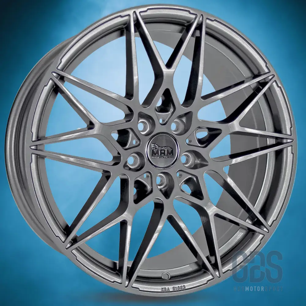 Pack 4 jantes Type 666M MAM Gris metalique BMW R20" X 8.5" ET35 Compétition