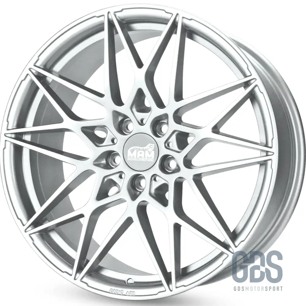 Pack 4 jantes Type 666M MAM Gris BMW R18" X 8" ET35 Compétition